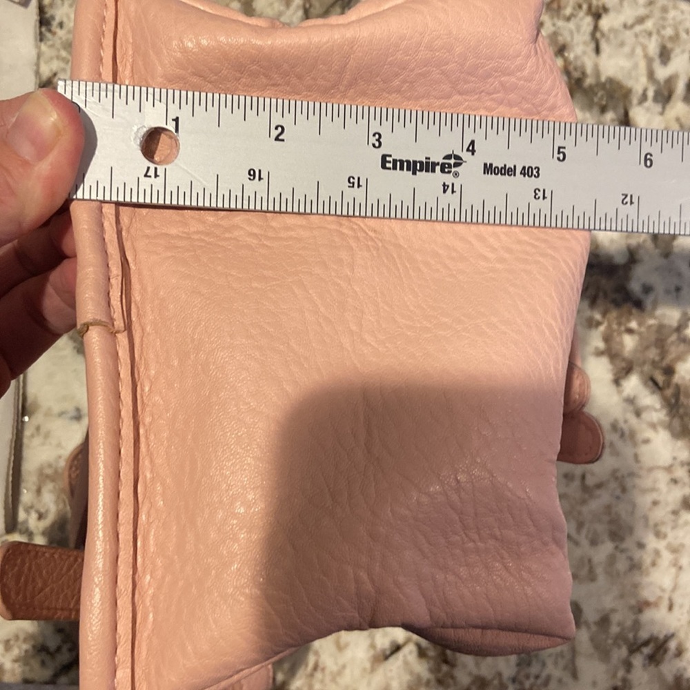 Free People Josie Lt Pink Vegan Leather back pack small size for the min… - Picture 10 of 14